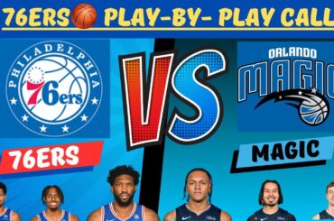 Philadelphia 76ers vs. Orlando Magic LIVE PLAY-BY-PLAY (01-19-24) #magic #76ers #sixers #nba