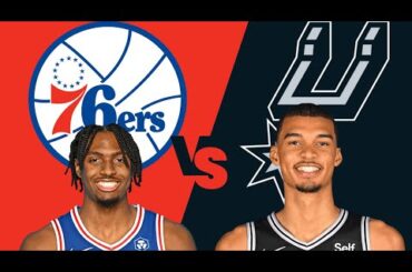 Philadelphia 76ers vs San Antonio Spurs Picks and Predictions | NBA Best Bets For 1/22/24