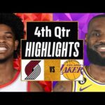 Los Angeles Lakers vs Portland Trail Blazers Full Highlights 4th QTR | Jan 21 | 2024 NBA Season