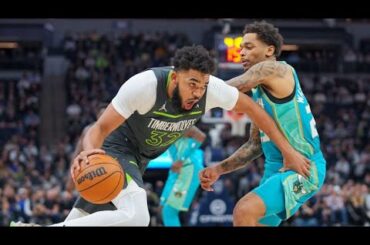 Charlotte Hornets vs Minnesota Timberwolves - Full Highlights | January 22, 2024 | 2023-24 Season