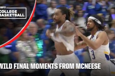WILD ENDING TO MCNEESE'S 12TH WIN IN A ROW 🔥 | ESPN College Basketball
