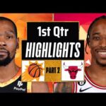 Phoenix Suns vs Chicago Bulls 1st QTR - PART 2 Highlights | Jan 22 | 2024 NBA Season