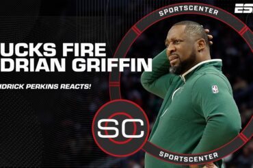 'HE NEVER HAD A VOICE!'- Perk reacts to the Bucks FIRING Adrian Griffin 👀 | SportsCenter