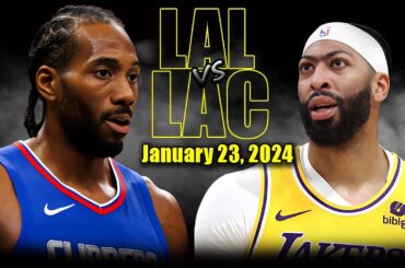 Los Angeles Lakers vs Los Angeles Clippers Full Game Highlights - January 23  | 2023-24 NBA Season
