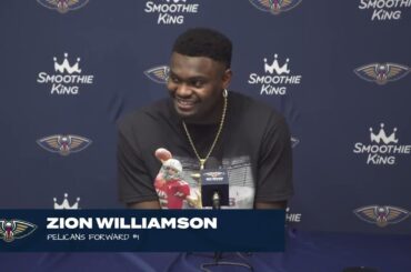 Zion Williamson talks Bounceback Win, Favorite Ball Handlers | Pelicans-Jazz Postgame 1/23/2024