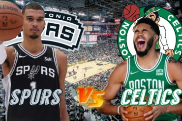 San Antonio Spurs vs Boston Celtics Live Play by Play & Reaction