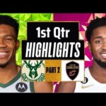 Milwaukee Bucks vs Cleveland Cavaliers 1st QTR - PART 2 Highlights | Jan 24| 2024 NBA Regular Season