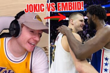 Jokic vs Embiid! Reacting to 76ers vs Nuggets!