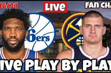 Philadelphia 76ers vs Denver Nuggets Live NBA Live Stream