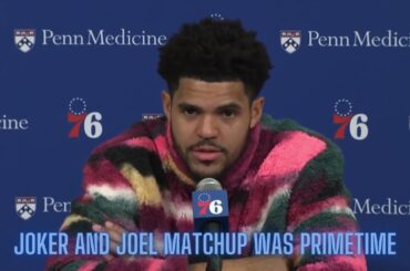 Tobias Harris Philadelphia 76ers - Joker's matchup with Joel was Primetime!