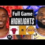 Los Angeles Lakers vs Chicago Bulls Full Game Highlights | Jan 25 | 2024 NBA Regular Season