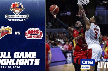 San Miguel vs. Brgy. Ginebra semis G2 highlights | PBA Season 48 Commissioner’s Cup - Jan. 26, 2024