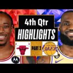 Los Angeles Lakers vs Chicago Bulls 4th QTR - PART 2 Highlights | Jan 25 | 2024 NBA Regular Season