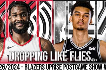 Portland Trail Blazers vs San Antonio Spurs Recap | Blazers Uprise Postgame Show