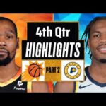 Phoenix Suns vs Indiana Pacers 4th QTR - PART 2 Highlights | Jan 26 | 2024 NBA Regular Season