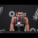 2023-24 San Antonio Spurs Season | Victor Wembanyama's Post-Game Interview 1.26.2024