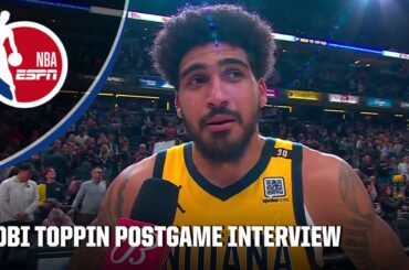 Obi Toppin recaps Pacers’ comeback win despite Devin Booker’s 62 PTS | NBA on ESPN