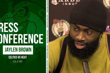 Jaylen Brown: Joe Mazzulla Came Up With 'Cookies and Cream' | Celtics vs Heat Postgame