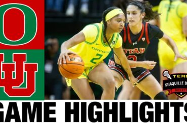 #16 Utah vs Oregon Highlights | NCAA Women's Basketball | 2024 College Basketball