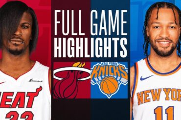 HEAT at KNICKS | FULL GAME HIGHLIGHTS | January 27, 2024