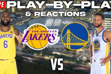 Los Angeles Lakers vs Golden State Warriors | Live Play-By-Play & Reactions