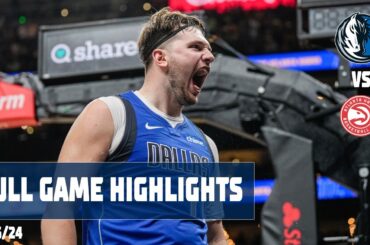 ALL 73 POINTS! Luka Doncic Highlights vs. Atlanta Hawks | 1/26/24