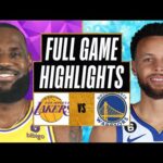 Los Angeles Lakers vs Golden State Warriors FULL GAME Highlights | Jan 27 | 2024 NBA Season