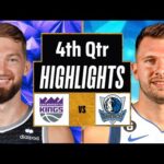 Dallas Mavericks vs Sacramento Kings 4th QTR - PART 2 Highlights | Jan 27 | 2024 NBA Season