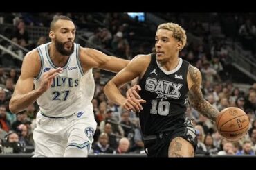 Minnesota Timberwolves vs San Antonio Spurs - Full Game Highlights | January 27, 2023-24 NBA Season