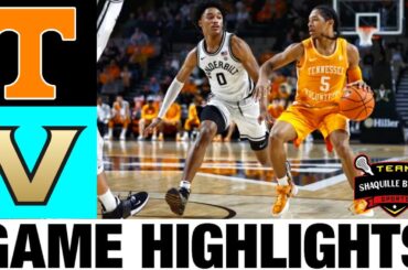 #5 Tennessee vs Vanderbilt Highlights | NCAA Men's Basketball | 2024 College Basketball