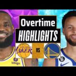 Los Angeles Lakers vs Golden State Warriors Overtime 2 Highlights | Jan 27 | 2024 NBA Season