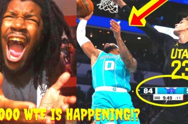 HORNETS VS JAZZ REACTION 2024 CHARLOTTE HORNETS VS UTAH JAZZ HIGHLIGHTS REACTION 2024