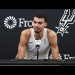 2023-24 San Antonio Spurs Season | Victor Wembanyama's Post-Game Interview 1.27.2024