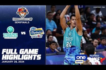 Phoenix vs Magnolia semis G3 highlights | PBA Season 48 Commissioner’s Cup - Jan. 28, 2024