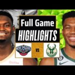 Milwaukee Bucks vs New Orleans Pelicans Full Game Highlights | Jan 27 | 2024 NBA Regular Season