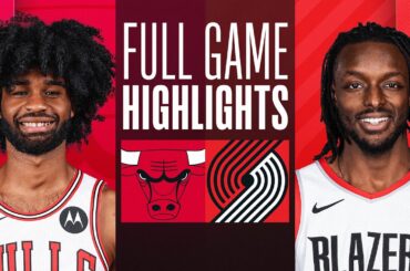 BULLS at TRAIL BLAZERS | FULL GAME HIGHLIGHTS | January 28, 2024