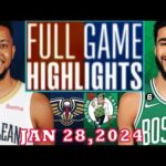 New Orleans Pelicans vs. Boston Celtics  FULLGAME Qtr JAN 28, 2024 Highlights | NBA Season