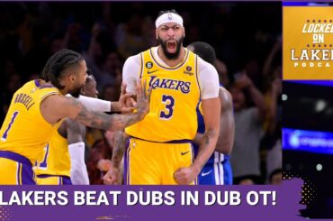 Lakers Beat Golden State Warriors 145-144 in Double OT, LeBron James puts up 36/20/12!