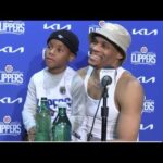 Russell Westbrook Reacts To The Clippers 125-114 Win Over The Nets. HoopJab NBA