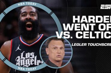 'I've NEVER SEEN James Harden play this hard' 👀 - Tim Legler on Clippers vs. Celtics | NBA Today