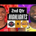 Los Angeles Lakers vs Houston Rockets Full Highlights 2nd QTR | Jan 29 | 2024 NBA Regular Season