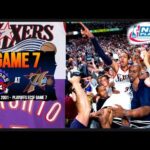 2001 ECSF Game 7 - Toronto Raptors at Philadelphia 76ers - Allen Iverson vs Vince Carter