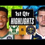 Milwaukee Bucks vs Denver Nuggets Full Highlights 1st QTR | Jan 29 | 2024 NBA Regular Season