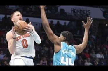 New York Knicks vs Charlotte Hornets - Full Game Highlights | January 29, 2024 | 2023-24 Season