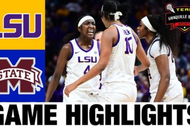 #9 LSU vs Mississippi State Highlights | NCAA Women's Basketball | 2024 College Basketball