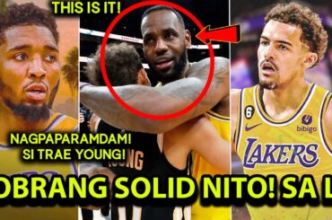 Pinaghahandaan ni Lebron to! "NBA TRADES!" Trae young sa los angeles lakers! isa sa pinagpipilian!