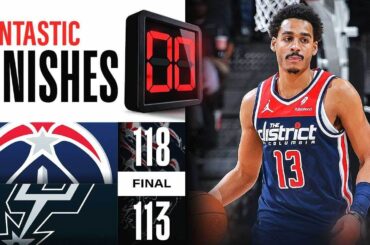 Final 6:15 CLOSE ENDING Wizards vs Spurs 👀 | January 29, 2024