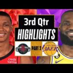 Los Angeles Lakers vs Houston Rockets 3rd QTR - PART 2 Highlights | Jan 29 | 2024 NBA Regular Season