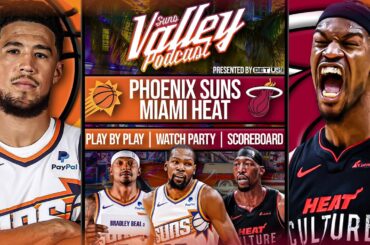 Phoenix Suns vs Miami Heat | LIVE Reaction | Scoreboard | Play By Play | Postgame Show