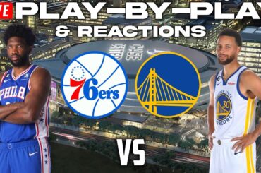 Philadelphia 76ers vs Golden State Warriors | Live Play-By-Play & Reactions